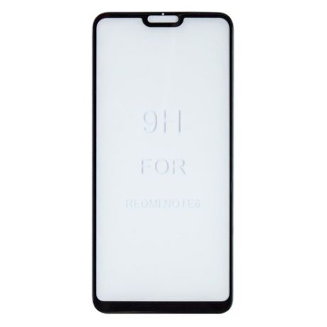 Защитное стекло для экрана ONEXT для Xiaomi Redmi Note 6, 3D, 1 шт, черный [41958]
