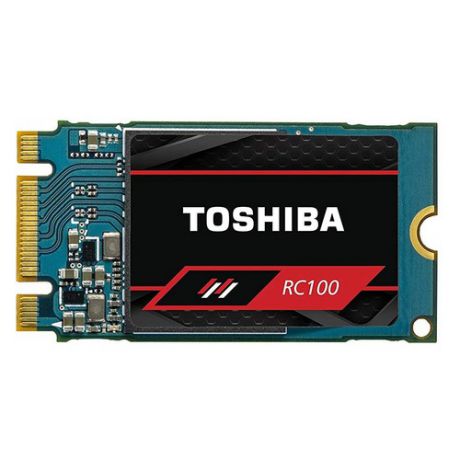 SSD накопитель TOSHIBA RC100 RC100-M22242 240Гб, M.2 2280, PCI-E x2, NVMe [thn-rc10z2400g8]