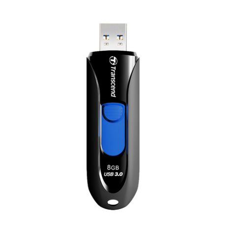 Флешка USB TRANSCEND Jetflash 790 8Гб, USB3.0, черный [ts8gjf790k]