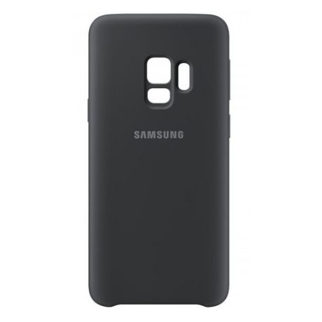 Чехол (клип-кейс) SAMSUNG Silicone Cover, для Samsung Galaxy S9, черный [ef-pg960tbegru]