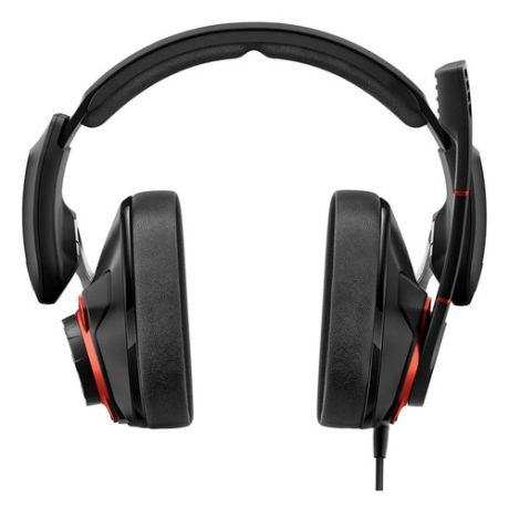 Наушники с микрофоном SENNHEISER GSP 600, накладные, черный [507263]