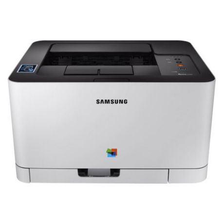 Принтер лазерный SAMSUNG SL-C430W лазерный, цвет: белый [ss230m]