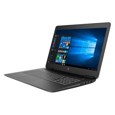 Ноутбук HP 17-ab403ur, 17.3", IPS, Intel Core i7 8750H 2.2ГГц, 8Гб, 1000Гб, nVidia GeForce GTX 1050 - 4096 Мб, DVD-RW, Windows 10, 4HF64EA, черный