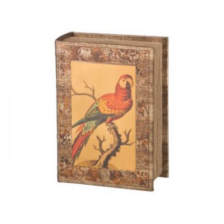 Книга-сейф Polite Crafts & Gifts, 22*16*7 см, попугай