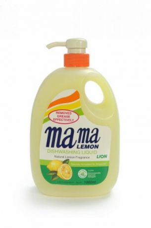 Mama Конц. гель д/мытья посуды и детских принадлежностей Mama Lemon Лимон 1л/12шт/46201 +