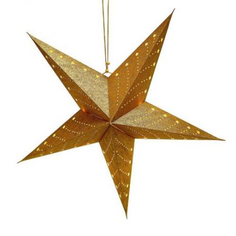 Новогоднее украшение ENJOYME, STAR, 60 см, золото