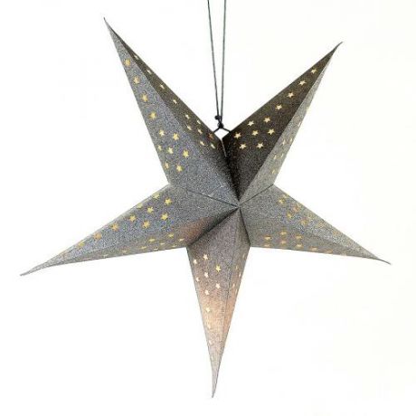 Светильник новогодний ENJOYME, STAR, 60 см, 25W, серебро