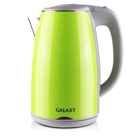 Чайник электрический GALAXY, 2000W, 1,7 л, зеленый