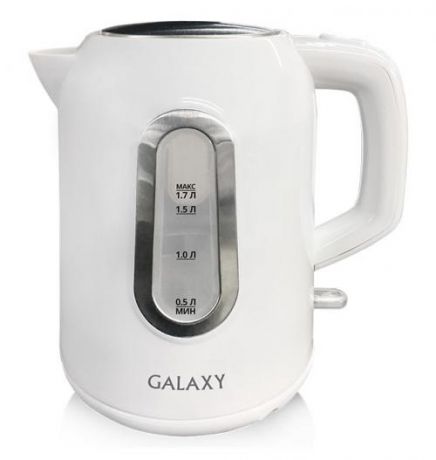 Чайник электрический GALAXY, 1,7 л, 2200W, белый