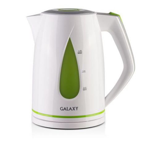 Чайник электрический GALAXY, 1,7 л, 2200W, зеленый, с подсветкой