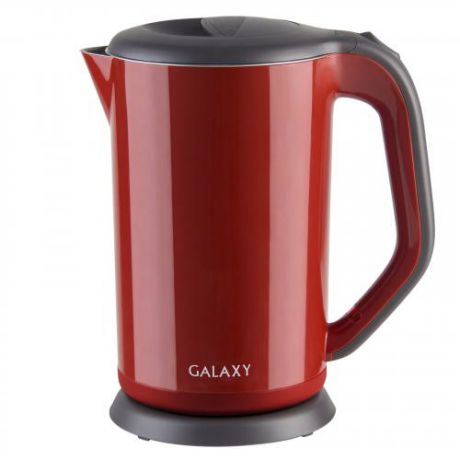 Чайник электрический GALAXY, 2000W, 1,7 л, красный