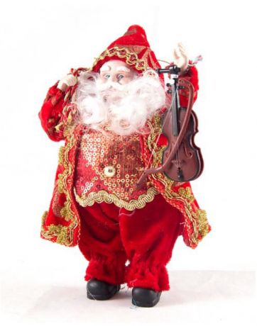 Игрушка новогодняя, Санта Клаус, 18 см, красный