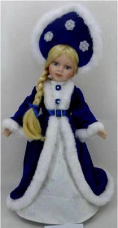 Кукла декоративная, Снегурочка, 41 см