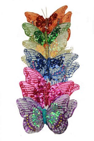 Декоративное украшение, Бабочка, 11 см