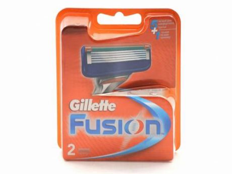 Сменные кассеты для станка Gillette, Fusion, 2 шт