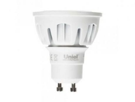 Лампа светодиодная (08144) GU10 6W 4500K JCDR матовая LED-JCDR-6W/NW/GU10/FR/38D ALM01WH