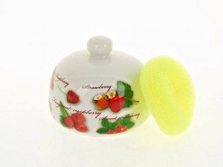 Подставка для губки Polystar Collection, Садовая ягода, 12*10,5 см