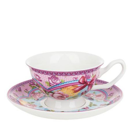 Чайный набор Nouvelle, Розовый нектар, 4 предмета