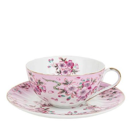 Чайный набор Best Home Porcelain, Яблоневый цвет, 4 предмета