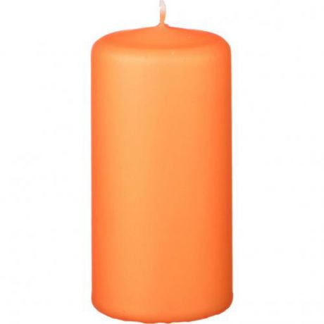 Свеча Adpal, 12*5,8 см, оранжевый