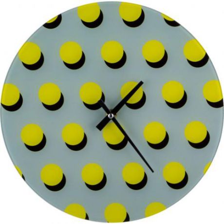 Часы настенные Lefard, 30 см, серый