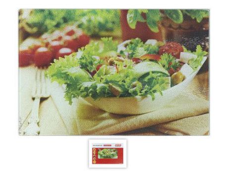 Доска разделочная Best Home Kitchen, Греческий салат, 40*30*0,5 см