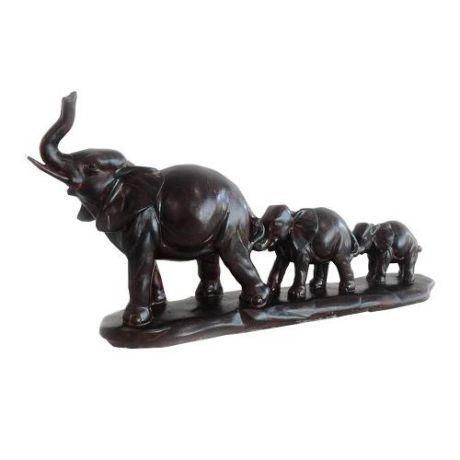 Фигурка декоративная ArtHouse, Слониха со слонятами, 32*6,5*16,5 см