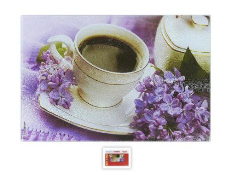 Доска разделочная Polystar Collection, Утренний кофе, 20*30*0,5 см