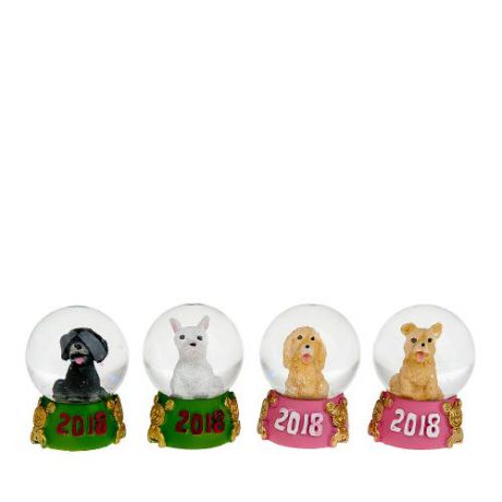 Фигурка декоративная Monte Christmas, Собака 2018, 4,5*4,5*6 см