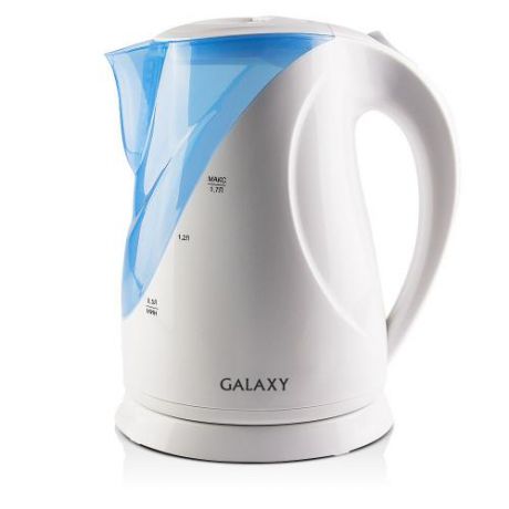 Чайник электрический GALAXY, 1,7 л, 2200W, белый, с подсветкой