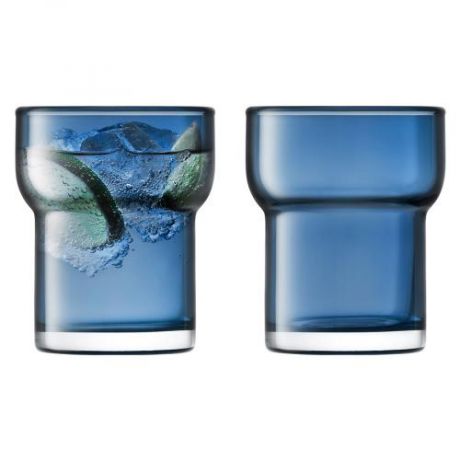 Набор стаканов LSA International, UTILITY, 300 мл, 2 предмета, синий