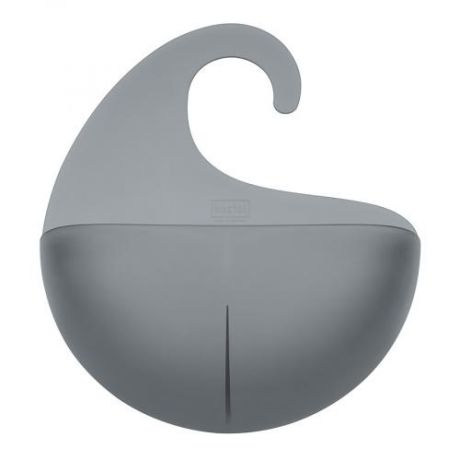 Органайзер для ванной koziol, SURF, 31,5*8*27 см, прозрачно-серый