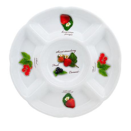 Менажница Polystar Collection, Садовая ягода, 24,5 см