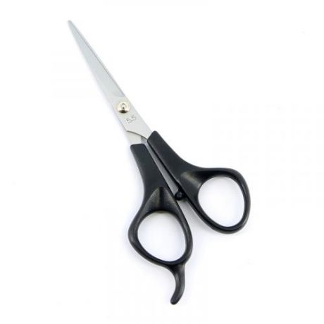 Ножницы парикмахерские DEWAL professional, прямые, 15,5 см, темно-серый, с микронасечками