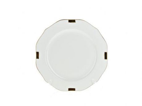 Блюдо сервировочное Best Home Porcelain, Золотая классика, 26,5*2 см