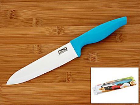 Нож универсальный Best Home Kitchen, 27,5 см, голубая ручка