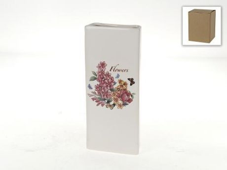 Ваза декоративная Polystar Collection, Flowers-Loreto, 24,5*10,5*4 см