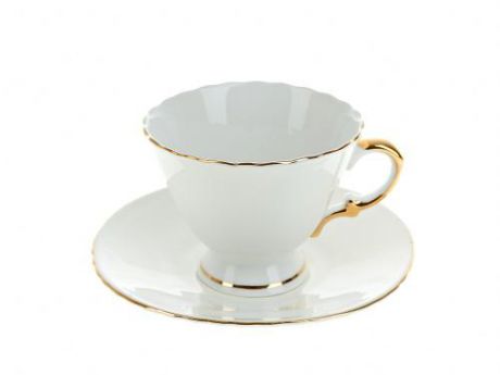 Чайный набор Best Home Porcelain, Белое золото, 4 предмета
