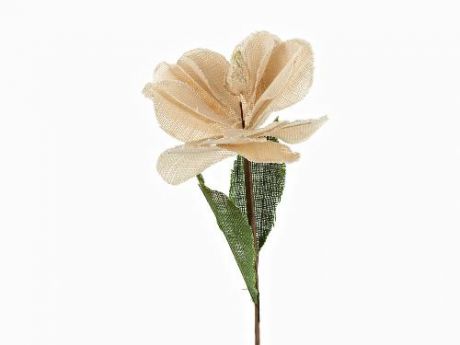 Декоративный цветок Monte Christmas, Пуансетия, 91 см, белый