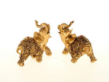 Фигурка декоративная ENS, Золотой слон, 8*5*9 см