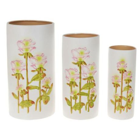 Набор декоративных ваз Gloria Garden, Цветы для любимой, 3 предмета