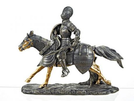 Фигурка декоративная ENS, Рыцарь на коне, 35*12*30 см