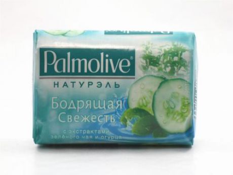 Мыло Палмолив зелёный чай и огурец (Бодрящая свежесть) 90гр/72 шт./22536