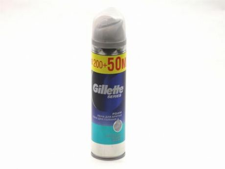 Пена для бритья Gillette, Series, 250 мл