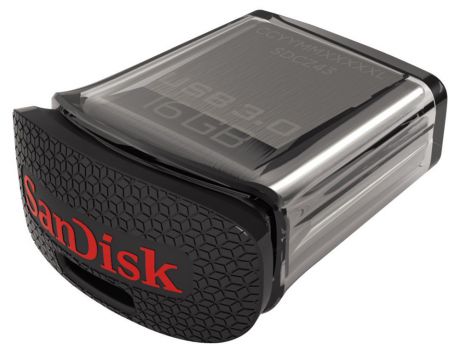 USB флешка SanDisk Ultra Fit 16Gb USB 3.0 (черный)