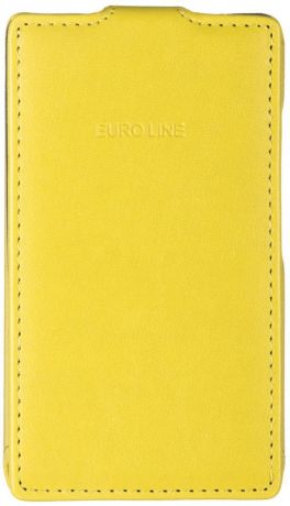 Флип-кейс Euro-Line Vivid для Nokia X2 (желтый)