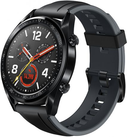 Умные часы Huawei WATCH GT Steel Black (черный)