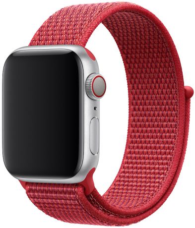 Ремешок Apple Sport Band для Watch 44 мм (красный)