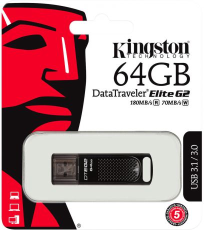 USB флешка Kingston Elite G2 64Gb USB 3.0