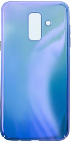 Клип-кейс Gresso BlueRay для Samsung Galaxy A6+ (голубой)